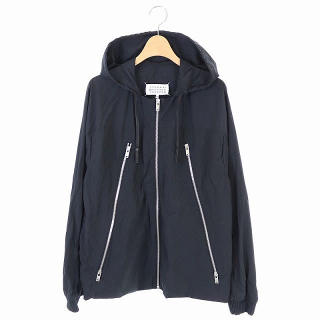 メゾンマルジェラ マルタンマルジェラ10 ハの字ナイロンフーデッドジャケット