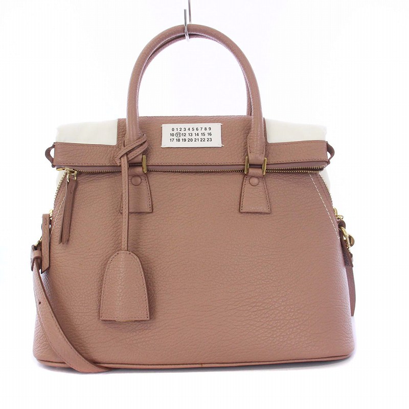 メゾンマルジェラ S56WD0019 5AC ミディアム 2WAY ショルダーバッグ