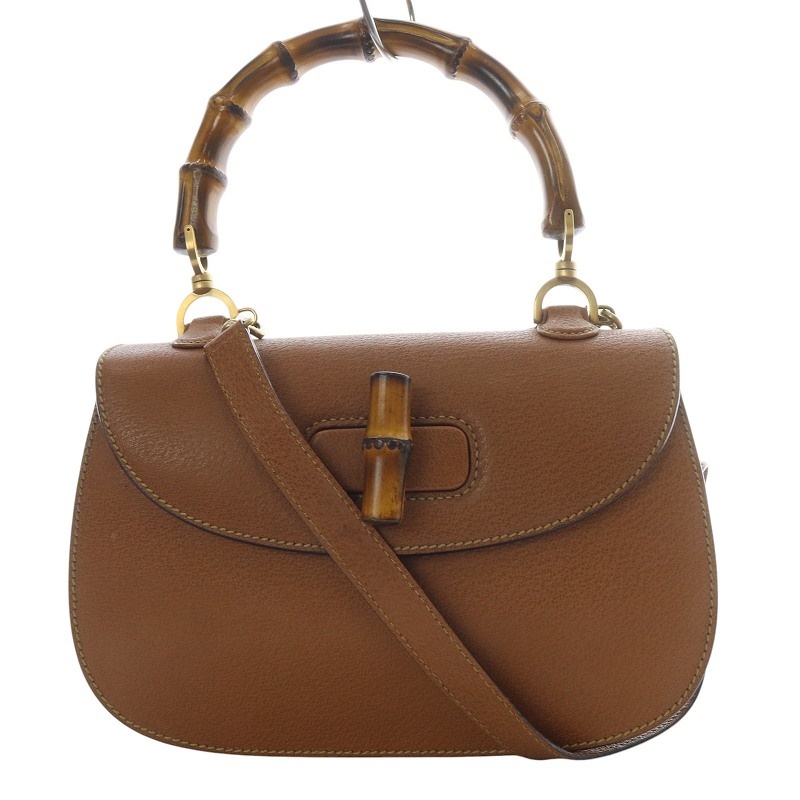 グッチ バンブー オールド 2WAY ハンドバッグ 000-2113-0633