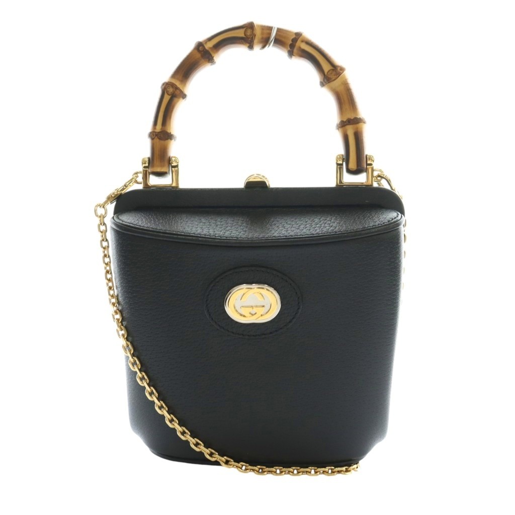 グッチ バンブー 2WAY ミニバケット バッグ 616436