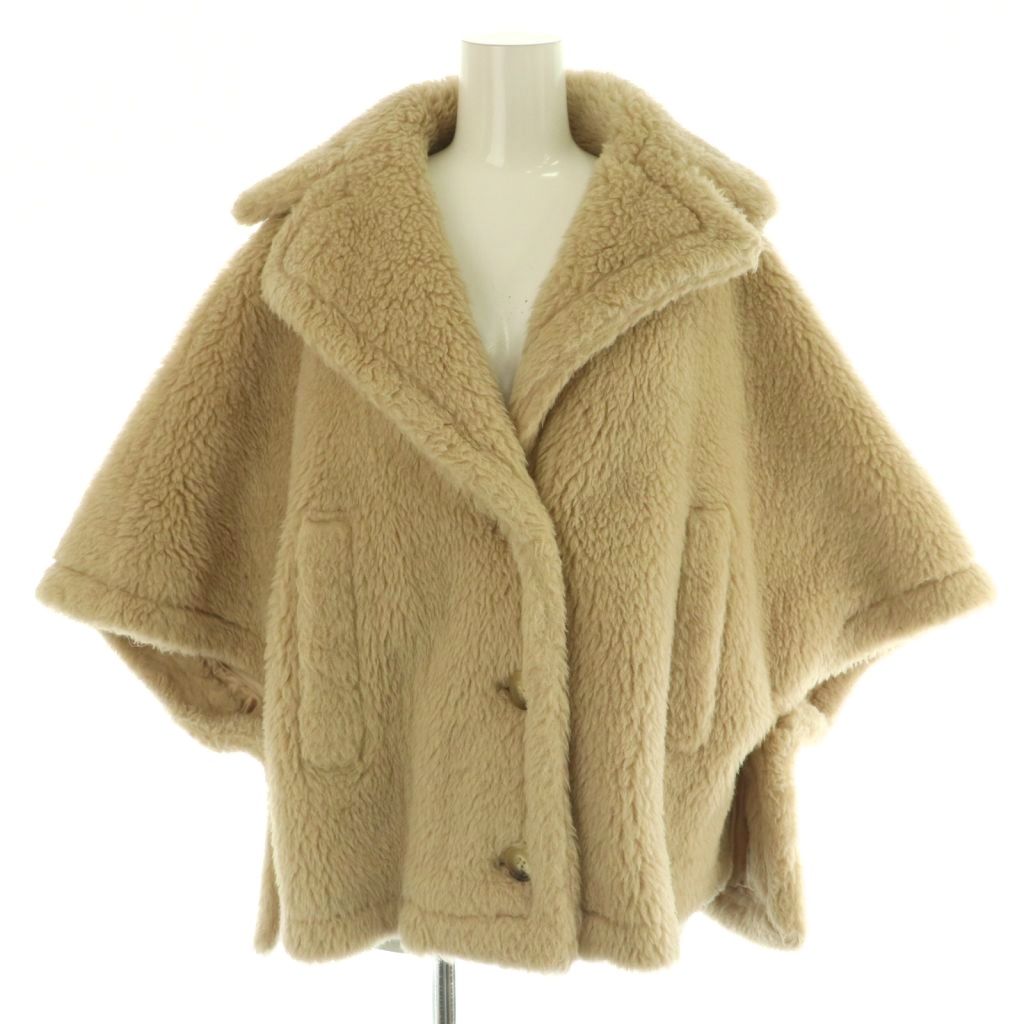 マックスマーラ 23AW 24147311416 テディベア ケープコート