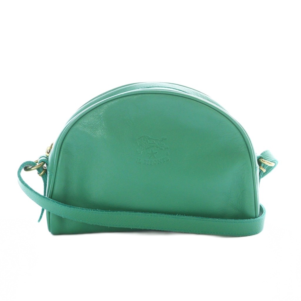 イルビゾンテ ハーフムーン レザー ショルダーバッグ