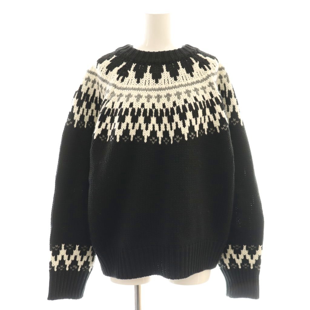 machatt フリルパッチワークニット マチャット MACHATTマチャット