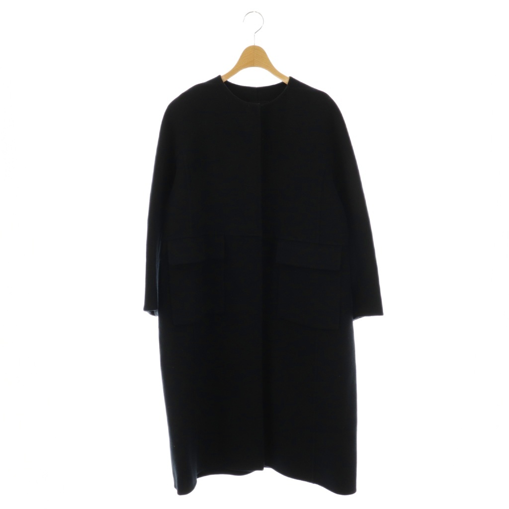 ドゥロワー ウールビーバーケヌキノーカラーコート