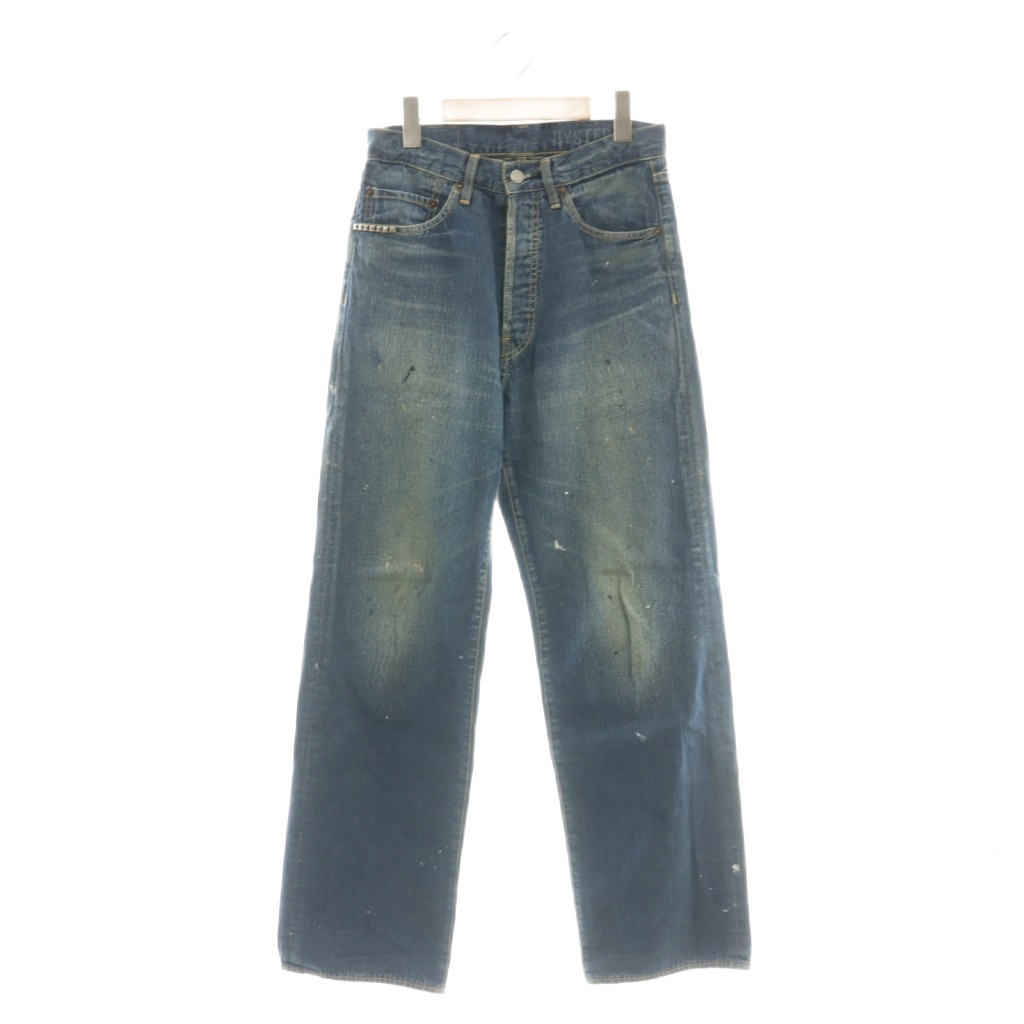 ヒステリックグラマー 25SS WAP加工 バギーストレートデニムパンツ