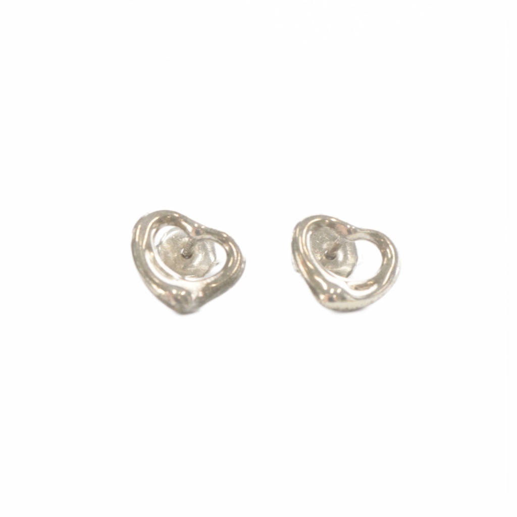 ティファニー AG925 オープンハート ピアス